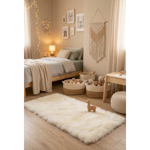 tapis mouton bébé maison tergus