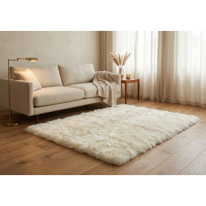 tapis mouton maison tergus
