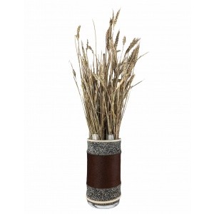 Vase en peau de vache ambré Landscape