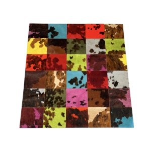 Tapis normande multicolore