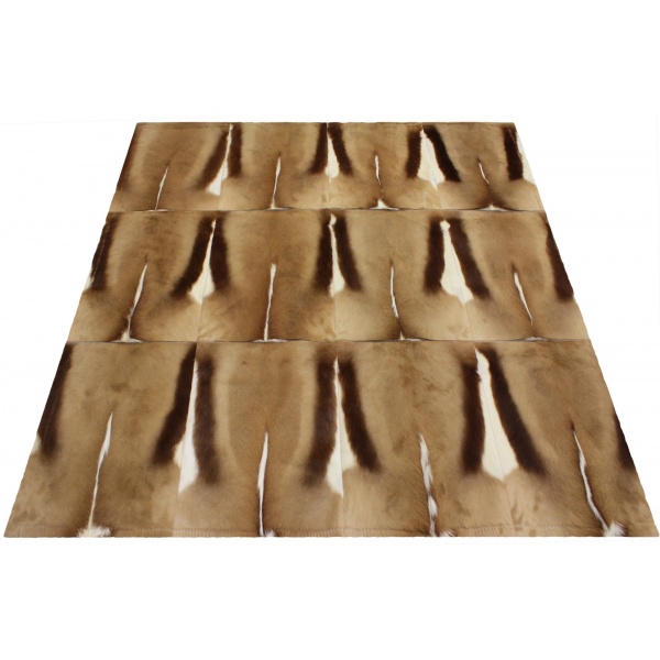 tapis springbok naturel
