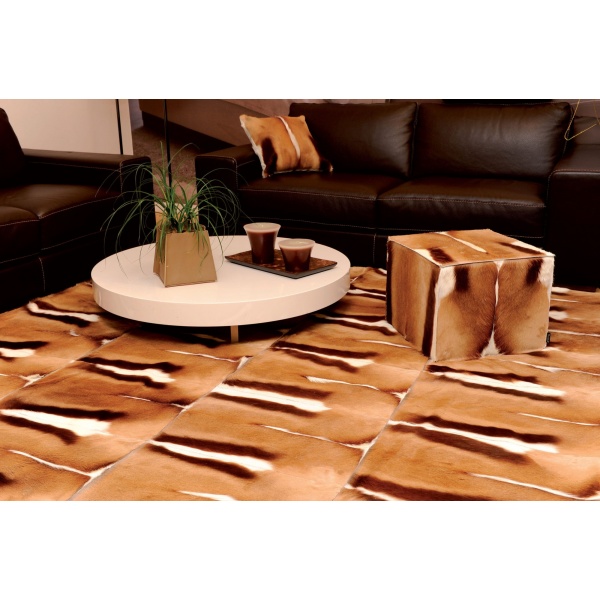 tapis springbok naturel