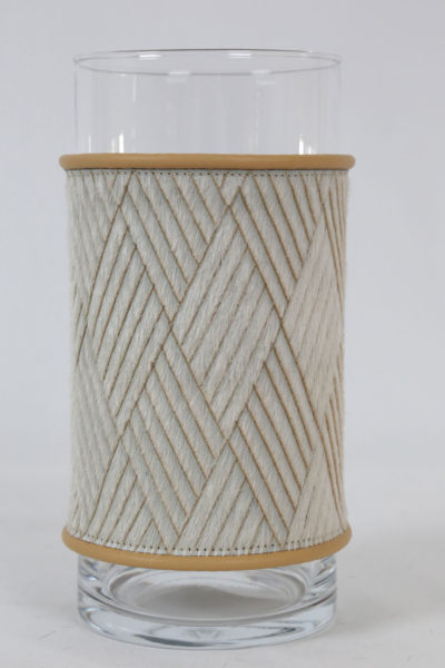 Vase en peau de vache grands losanges – Image 3