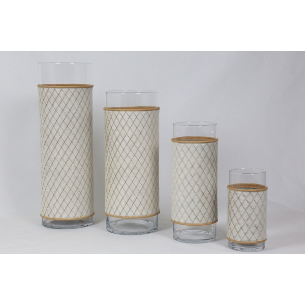 Vase en peau de vache petits losanges – Image 4