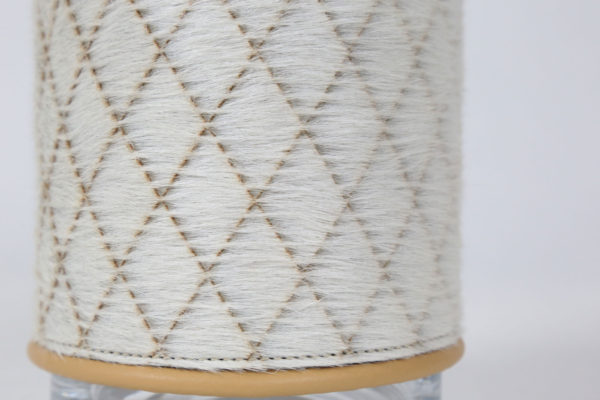 Vase en peau de vache petits losanges – Image 3