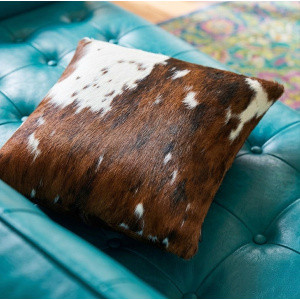 coussin peau de vache