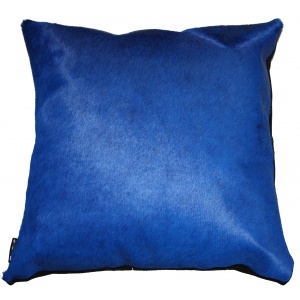 coussin vache bleu