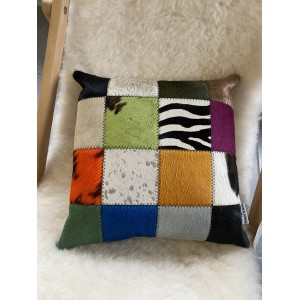 coussin patchwork