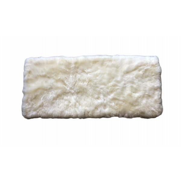 tapis en peau de mouton rectangle