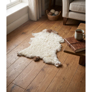 peau agneau du beran déco tapis maison tergus