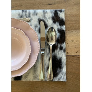 set de table peau de vache