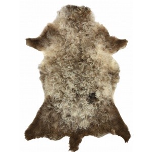 peau agneau du bearn marron