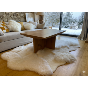tapis mouton destructuré