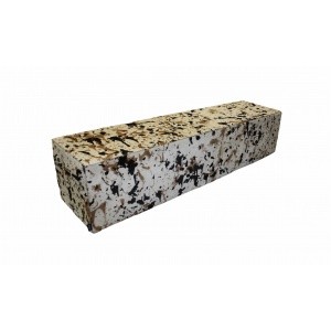 banquette peau de vache méchée projetée