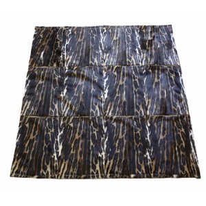 tapis en peau de springbok imprime