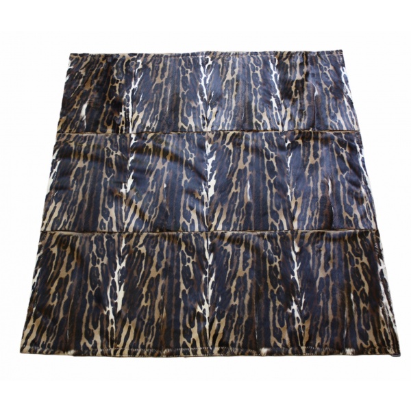 tapis en peau de springbok imprime
