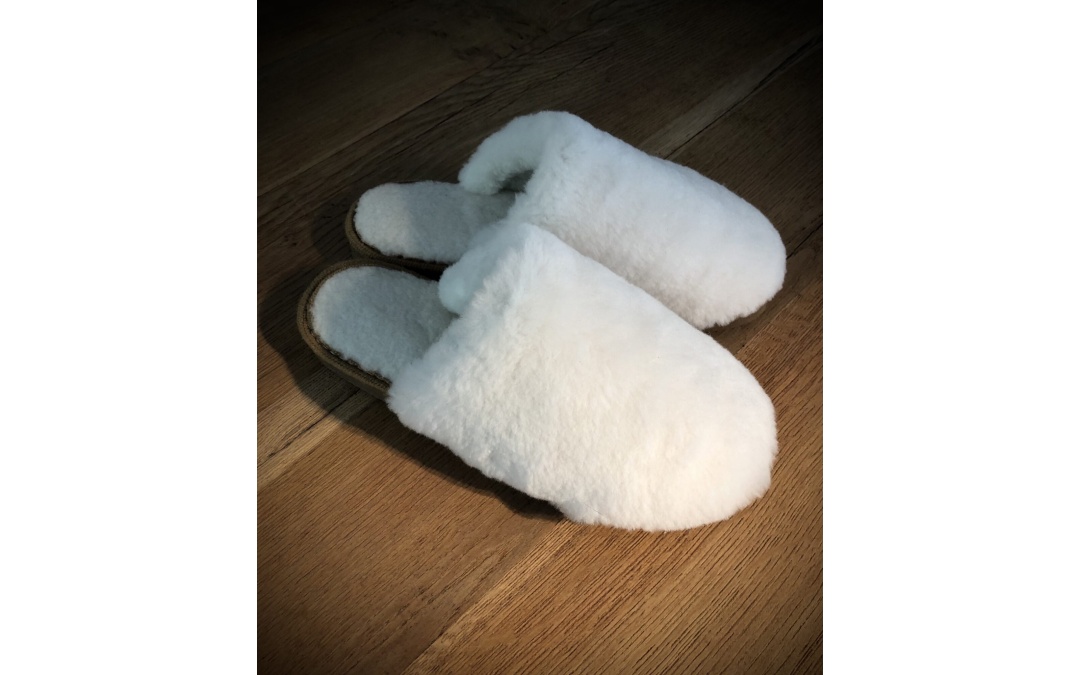 NOUVEAUTÉS Chaussons en peau de mouton