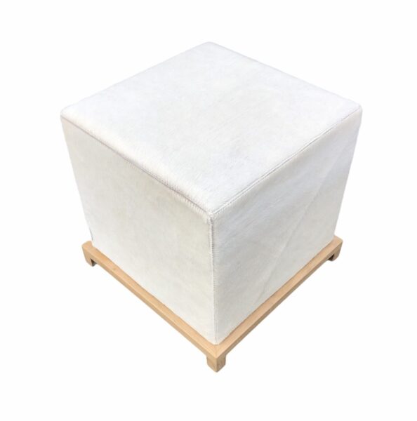 pouf-bois-peau-de-vache