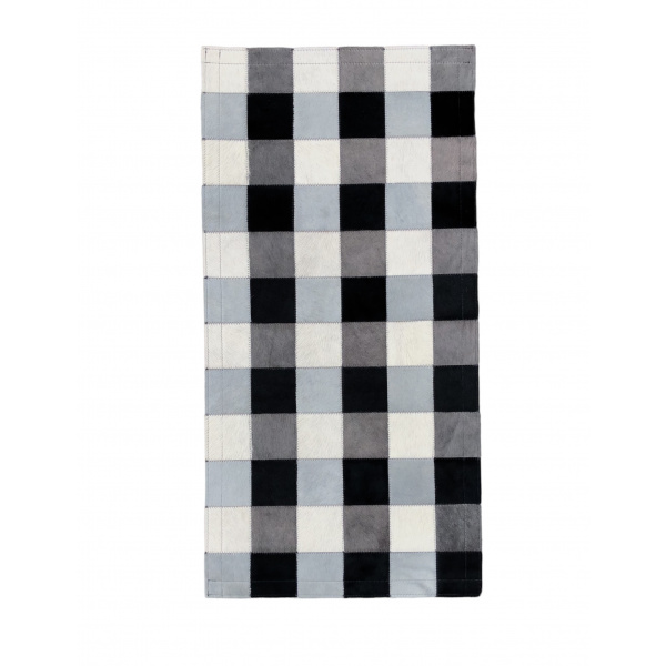 tapis-vache-tartan-écossais