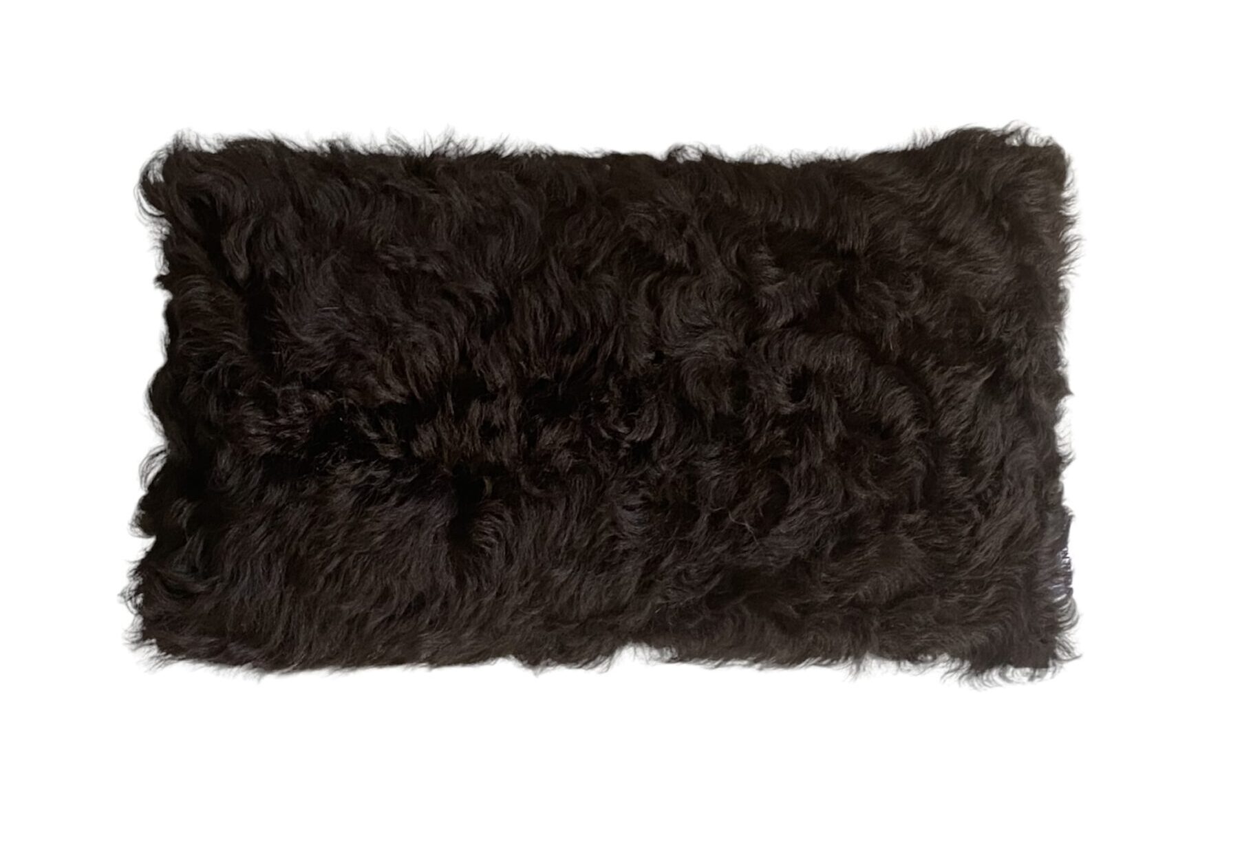 coussin-rectangulaire-peau-agneau-noir
