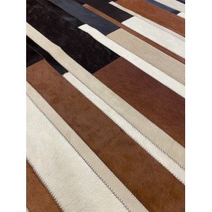 tapis maison tergus cuir latte