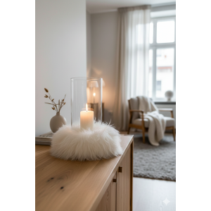 bougeoir mouton photophore noel