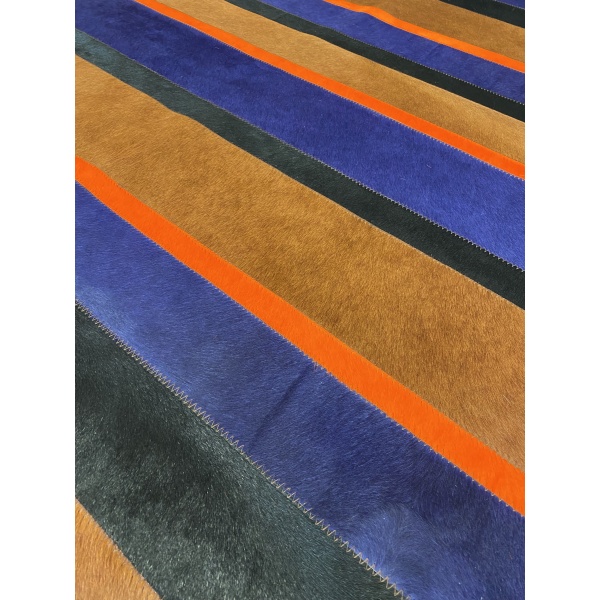 tapis cuir vache