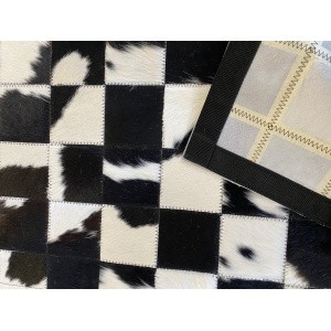 tapis vache descente de lit maison tergus