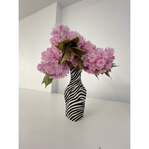 Vase en cuir savannah