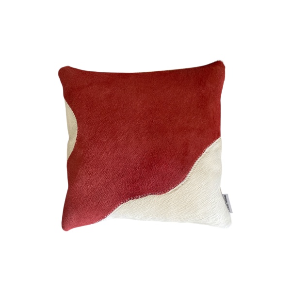 coussin vague peau de vache