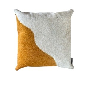 COUSSIN VAGUE JAUNE