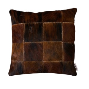 coussin vache champetre patchwork
