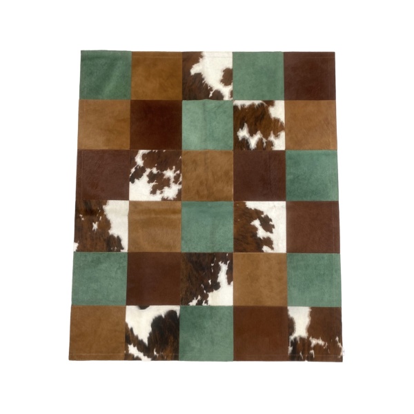 Tapis peau de vache automne