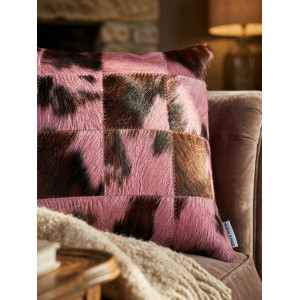 coussin rose normande