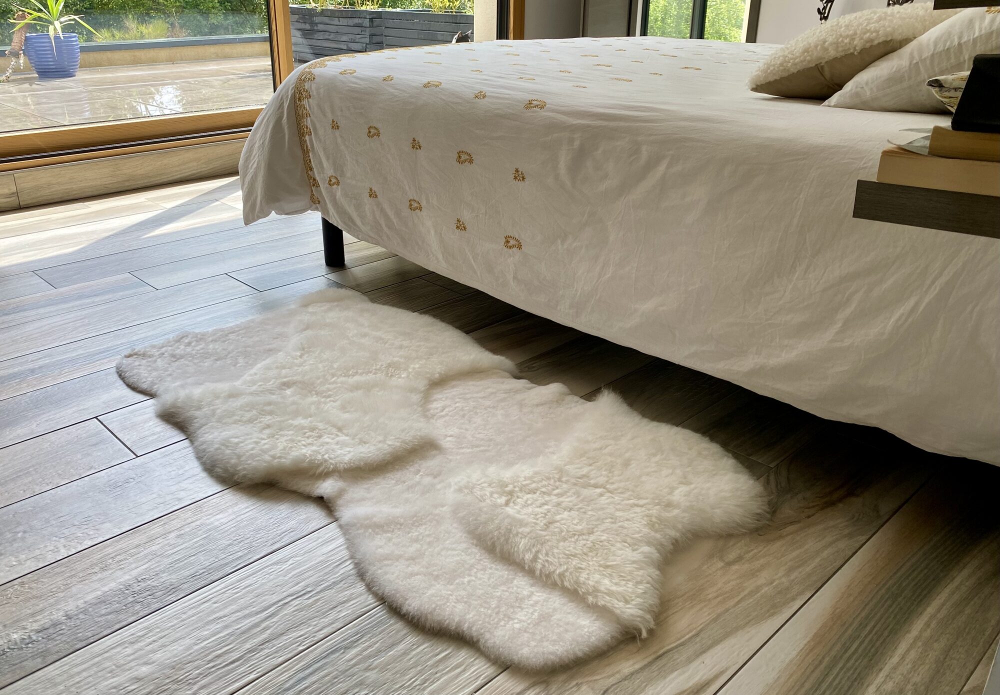 tapis mouton organique