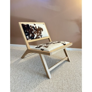 fauteuil en peau de vache