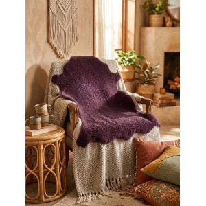 peau de mouton violette maison tergus