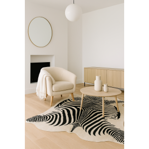 peau de vache zèbre peau de vache maison tergus