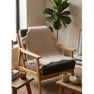 peau de mouton curly beige