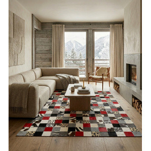 tapis rouge chalet maison tergus