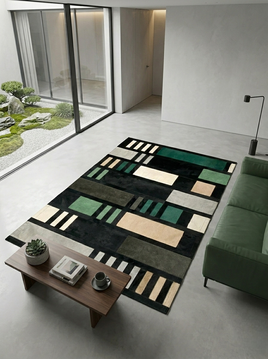 tapis bau maison tergus cuir peau de bache