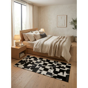 tapis vache descente de lit maison tergus