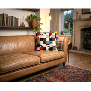 coussin peau de vache céline